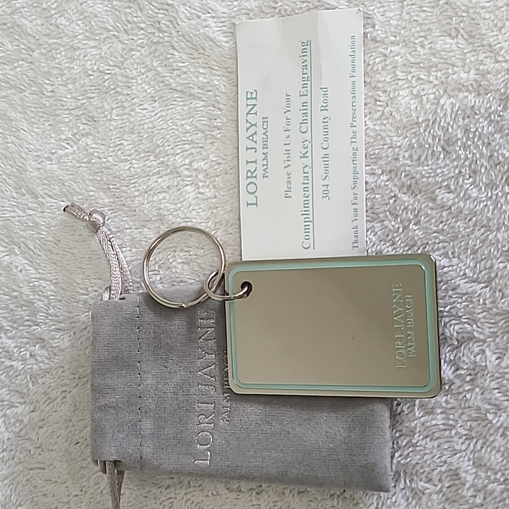 LORI JAYNE KeyChain w/FREE Engraving
